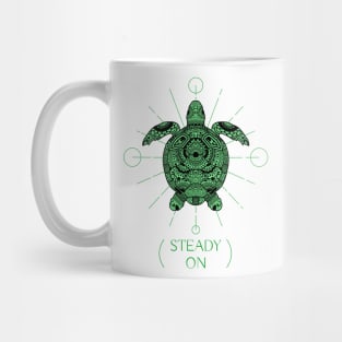 Cool Turtle Steady On Mug